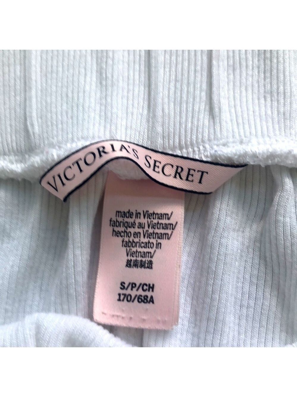 Victoria's Secret White Sleepwear Loungewear Shorts Size Small - Picture 3 of 7